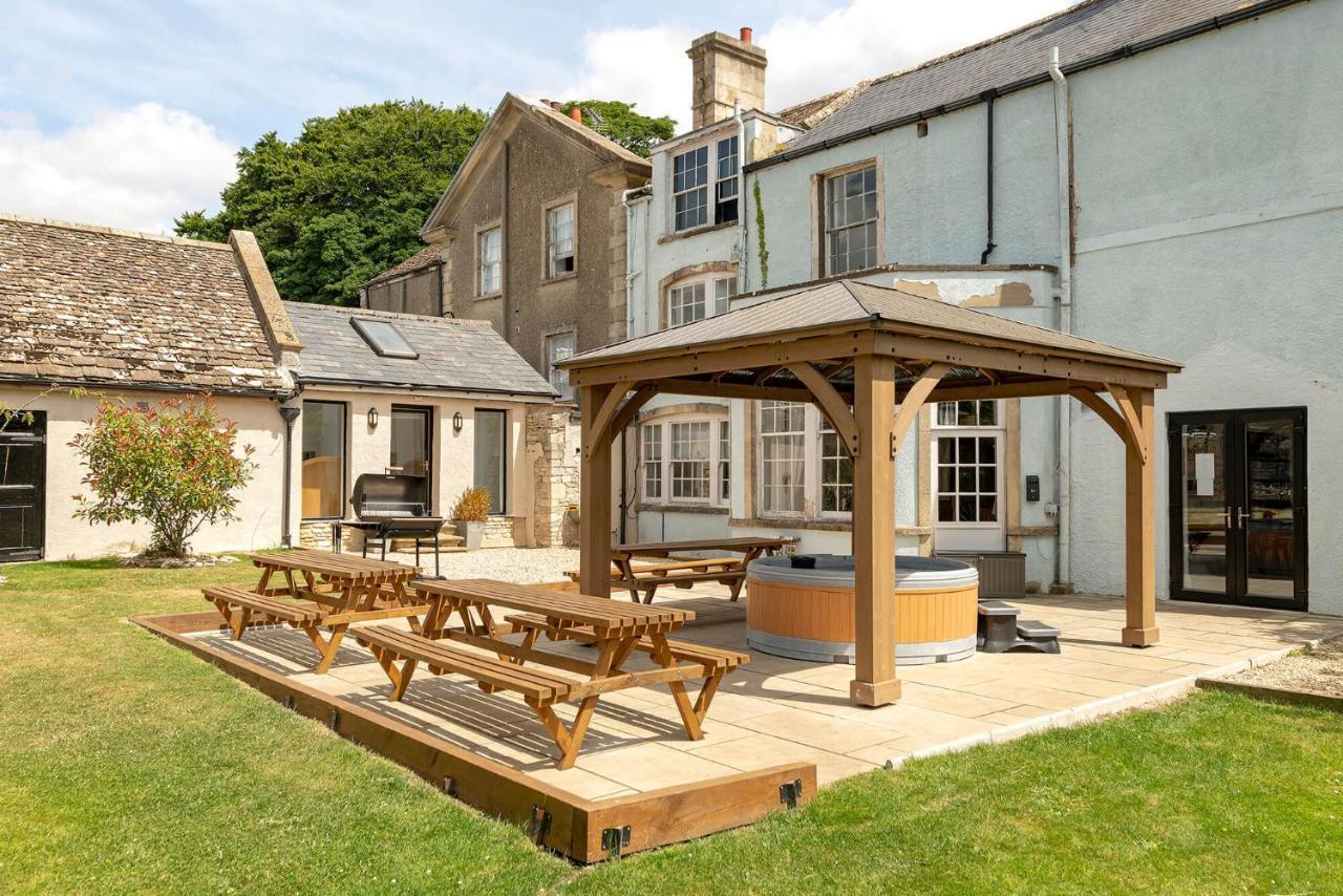 Cotswold Manor House - Country House Retreat With Hot Tub, Ideal For Large Groups Petty France Eksteriør bilde
